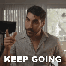 Keep Going Rudy Ayoub GIF - Keep Going Rudy Ayoub Dont Give Up GIFs