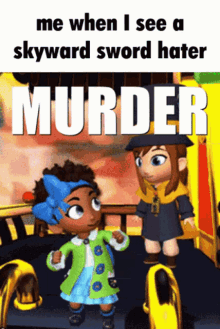 hat in time hat kid bow kid skyward sword hater