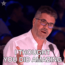 I Thought You Did Amazing Tonight Simon Cowell GIF - I Thought You Did Amazing Tonight Simon Cowell Britains Got Talent GIFs