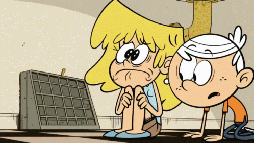 Scared GIF – Loud House Nickelodeon Confusedfrightened – Ищите GIF