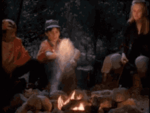 Midnight Are You Afraid Of The Dark GIF - Midnight Are You Afraid Of The Dark Bonfire GIFs