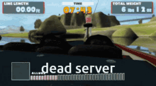 dead server awful quiet here jeez cricket noises awkward