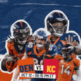 Kansas City Chiefs Vs. Denver Broncos Pre Game GIF - Nfl National Football League Football League GIFs