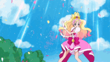 Cure Flora Go Princess Precure GIF - Cure Flora Go Princess Precure Anime GIFs