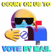 count on us vote by mail mail in voting absentee absentee ballot