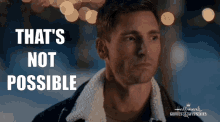 Andrew Walker A Maple Valley Christmas GIF - Andrew Walker A Maple Valley Christmas Thats Not Possible GIFs