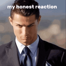 Ronaldo My Honest Reaction GIF - Ronaldo My Honest Reaction GIFs