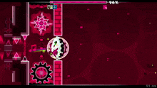 a screenshot of a video game with 96 % remaining