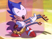 Sonic Underground Sonic Band GIF - Sonic Underground Sonic Band Guitar GIFs