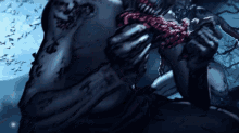 Feasting On Raw Meat The Witcher GIF - Feasting On Raw Meat The Witcher The Witcher3wild Hunt GIFs