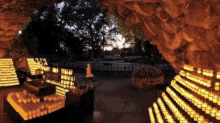 Grotto GIF - Grotto Candles GIFs