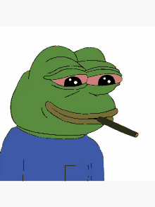 Pepe Smoke GIF