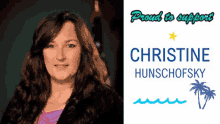 Christine Hunschofsky Florida GIF - Christine Hunschofsky Florida Proud To Support GIFs