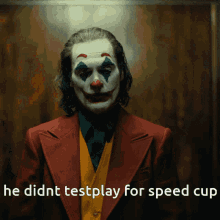 Joker Speedcup GIF - Joker Speedcup GIFs