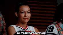 Glee Santana Lopez GIF - Glee Santana Lopez So Freaking Charming GIFs