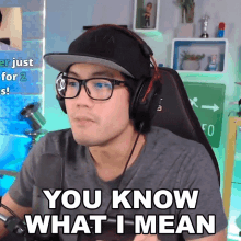 You Know What I Mean Ryan Higa GIF - You Know What I Mean Ryan Higa Higatv GIFs