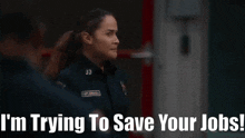 Station 19 Andy Herrera GIF - Station 19 Andy Herrera Im Trying To Save Your Jobs GIFs