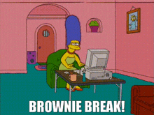 Brownie Break GIF