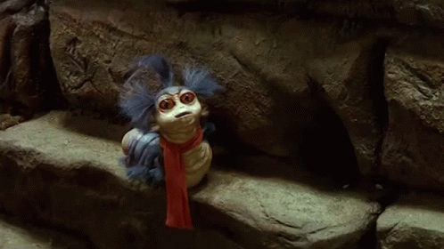 Labyrinth Worm GIF - Labyrinth Worm Caterpillar - Discover & Share GIFs