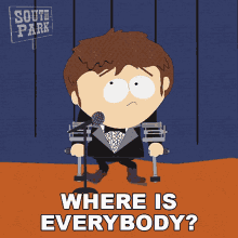 Where Is Everybody Jimmy Valmer GIF - Where Is Everybody Jimmy Valmer South Park GIFs