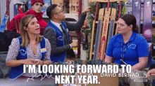 Superstore Amy Sosa GIF - Superstore Amy Sosa Im Looking Forward To Next Year GIFs