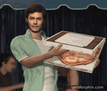 Adam Brody Love Pizza GIF