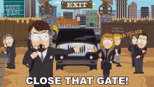 Close That Gate Franz GIF - Close That Gate Franz South Park GIFs