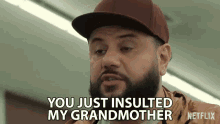 You Just Insulted My Grandmother Mo Najjar GIF - You Just Insulted My Grandmother Mo Najjar Mo GIFs
