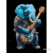 Gajah Tok Gajah Sticker - Gajah Tok Gajah Rock Stickers