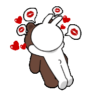 a brown teddy bear with a butterfly on its head
