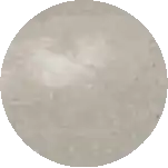 a close up of a circle with a black and white border on a white background .
