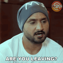Are You Leaving Bhajji GIF - Are You Leaving Bhajji Harbhajan Singh GIFs