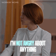 Im Not Angry About Anything Anne GIF - Im Not Angry About Anything Anne Workin Moms GIFs