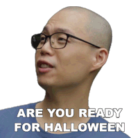 Are You Ready For Halloween Chris Cantada Sticker