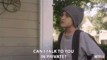Can I Talk To You In Private Izzy G GIF