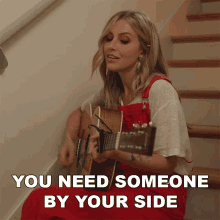 You Need Someone By Your Side Catie Offerman GIF - You Need Someone By Your Side Catie Offerman Get A Dog Song GIFs