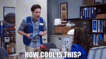 Superstore Jonah Simms GIF - Superstore Jonah Simms How Cool Is This GIFs