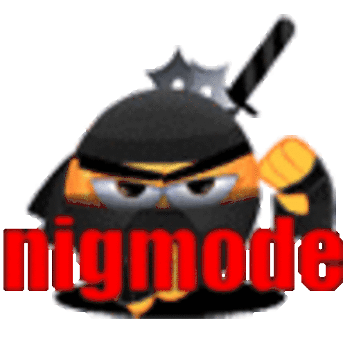 Nigmode Sticker - Nigmode Stickers