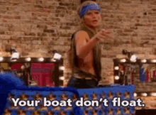 Willam Boat Dont Float GIF - Willam Boat Dont Float Boat GIFs