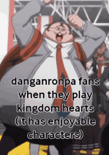 Kingdom Hearts Danganronpa GIF - Kingdom Hearts Danganronpa Slander GIFs