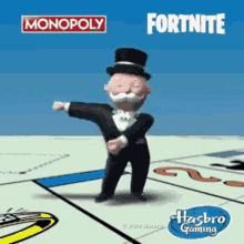 fortnite monopoly dancing dance funny