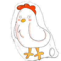 Chicken Animal Sticker - Chicken Animal Egg Stickers