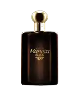 a bottle of avon mesmerize black cologne