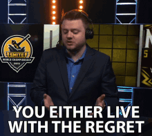 You Either Live With The Regret Regret GIF - You Either Live With The Regret Live With The Regret Regret GIFs
