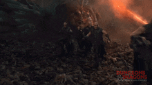 Running For Our Lives Dungeons And Dragons Honor Among Thieves GIF - Running For Our Lives Dungeons And Dragons Honor Among Thieves About To Be Eaten GIFs