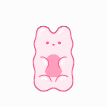 Love Gummy Bear GIF - Love Gummy Bear Valentine'S Day GIFs