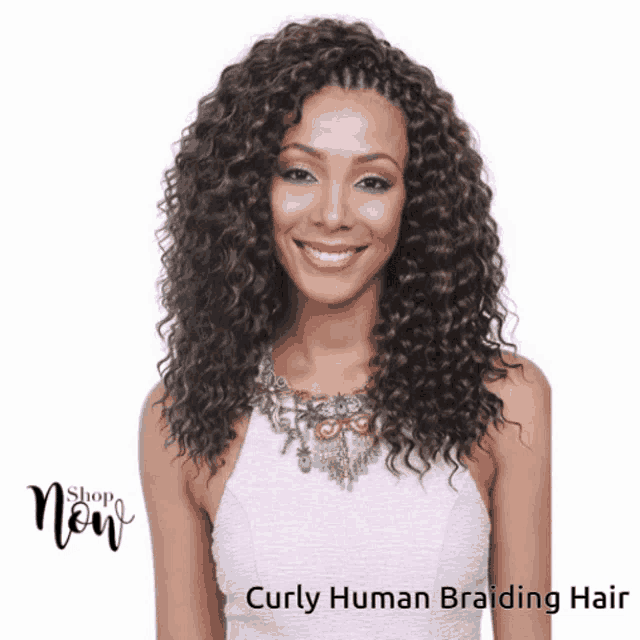 Curly Human Braiding Hair Hair Factory GIF - Curly Human Braiding Hair Hair  Factory - Discover & Share GIFs