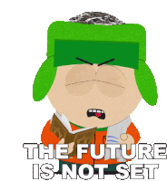 The Future Is Not Set Kyle Sticker - The Future Is Not Set Kyle South Park Stickers
