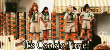 cookies dancing girl scouts