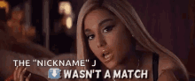 He Wasnt A Match Thank You Next GIF - He Wasnt A Match Thank You Next Thank U Next GIFs